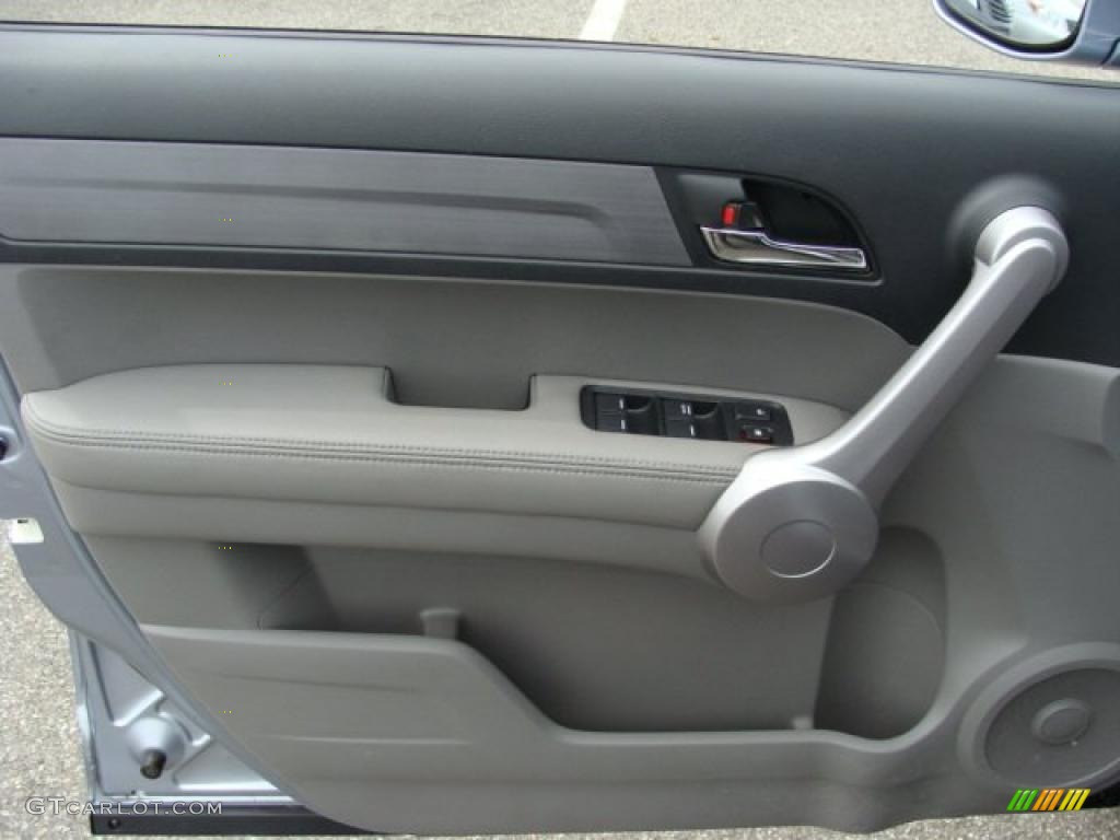 2007 CR-V EX-L 4WD - Glacier Blue Metallic / Gray photo #6