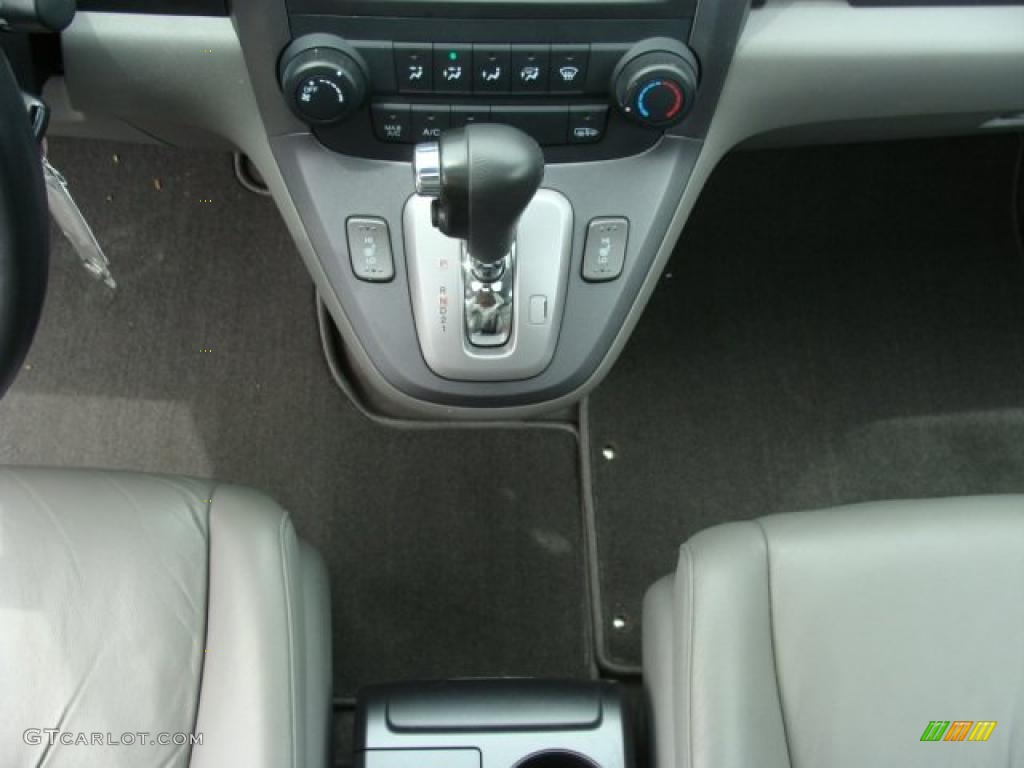 2007 CR-V EX-L 4WD - Glacier Blue Metallic / Gray photo #12