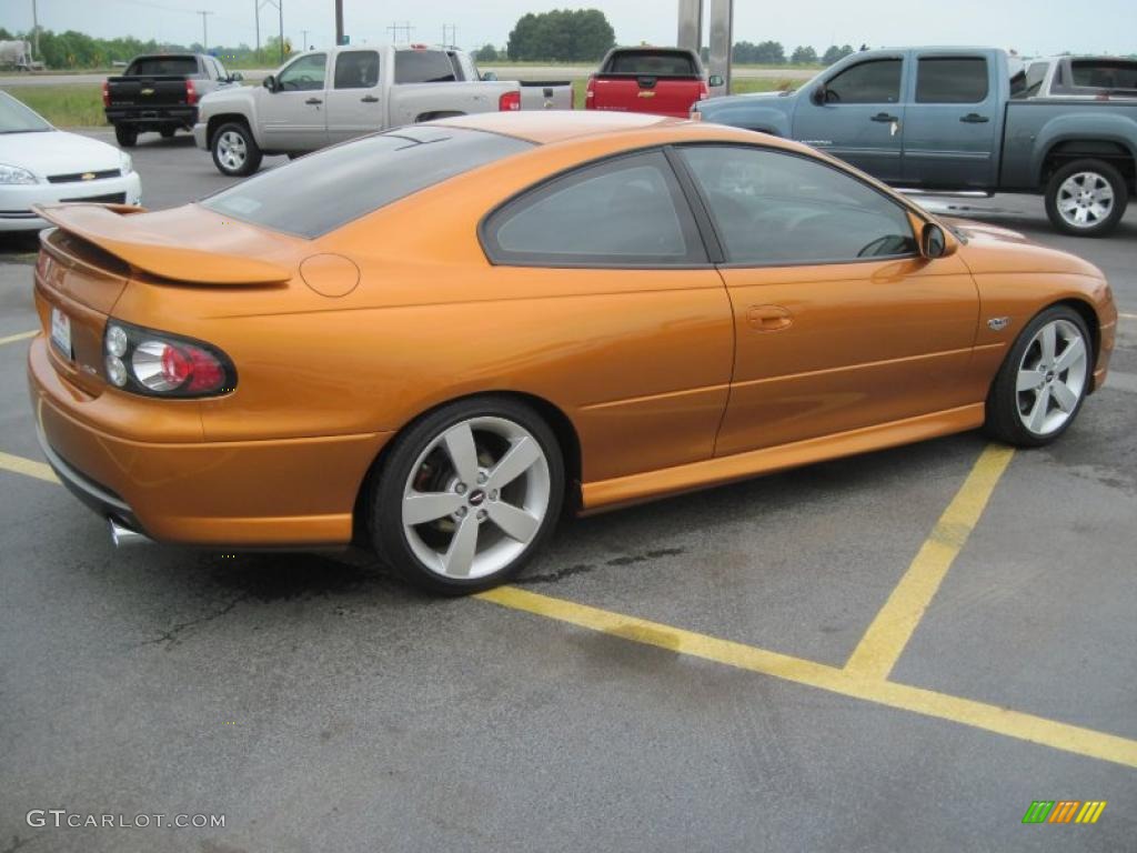 2006 GTO Coupe - Brazen Orange Metallic / Black photo #15