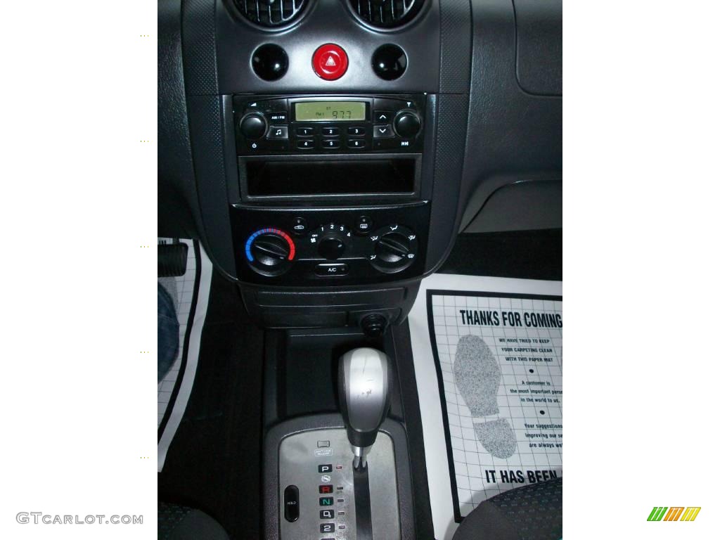 2007 Aveo 5 LS Hatchback - Sport Red / Charcoal Black photo #9