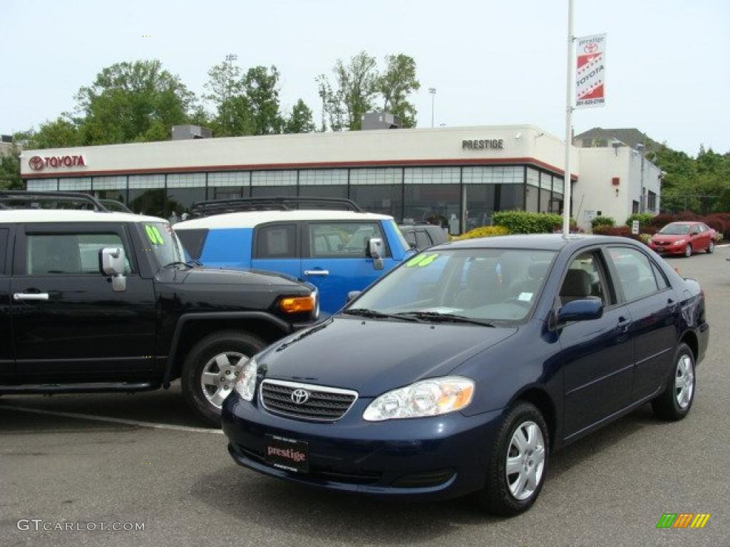 2006 Corolla LE - Indigo Ink Pearl / Stone photo #1