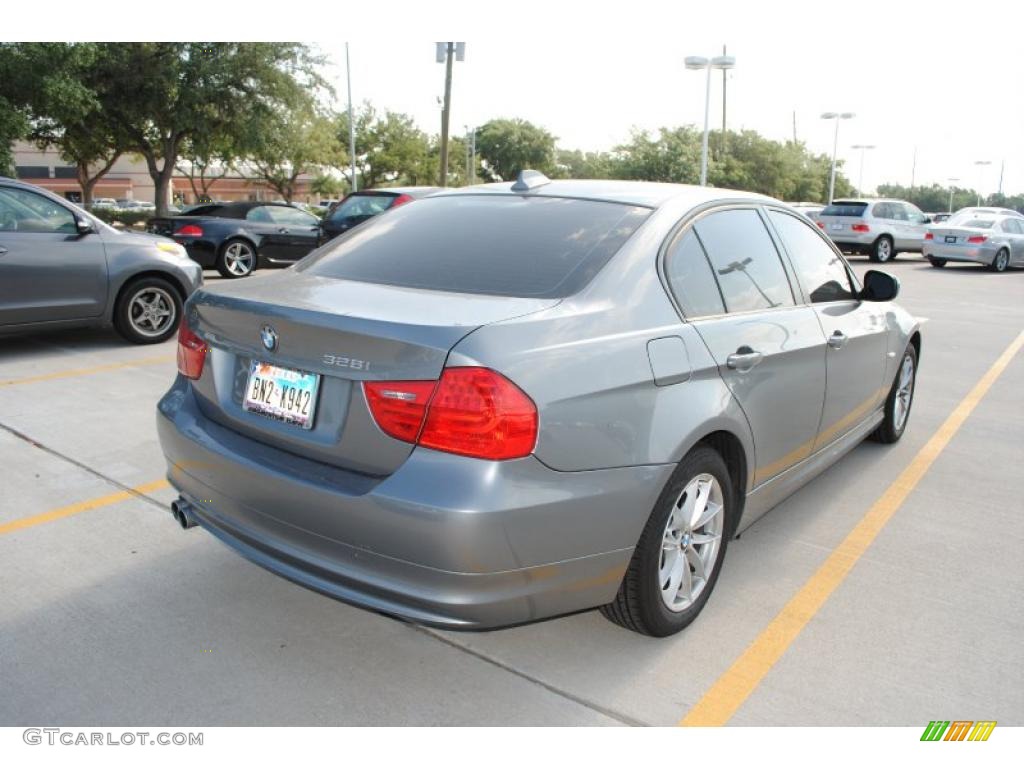2010 3 Series 328i Sedan - Space Gray Metallic / Black photo #3