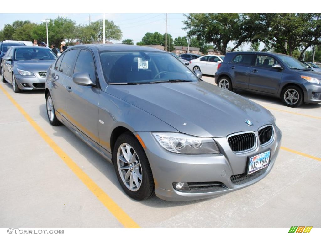 2010 3 Series 328i Sedan - Space Gray Metallic / Black photo #4