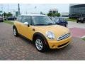 2009 Mellow Yellow Mini Cooper Hardtop  photo #8