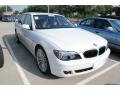 2008 Alpine White BMW 7 Series 750i Sedan  photo #3