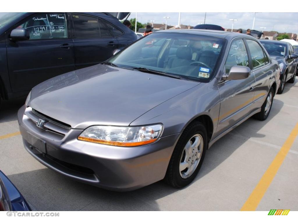 2000 Accord EX-L Sedan - Signet Silver Metallic / Quartz photo #1