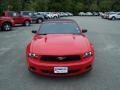 2010 Torch Red Ford Mustang V6 Convertible  photo #2