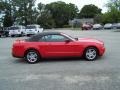 2010 Torch Red Ford Mustang V6 Convertible  photo #4