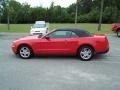 2010 Torch Red Ford Mustang V6 Convertible  photo #8