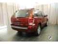 2008 Red Rock Crystal Pearl Jeep Grand Cherokee Limited 4x4  photo #2