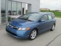 2007 Atomic Blue Metallic Honda Civic EX Sedan  photo #2