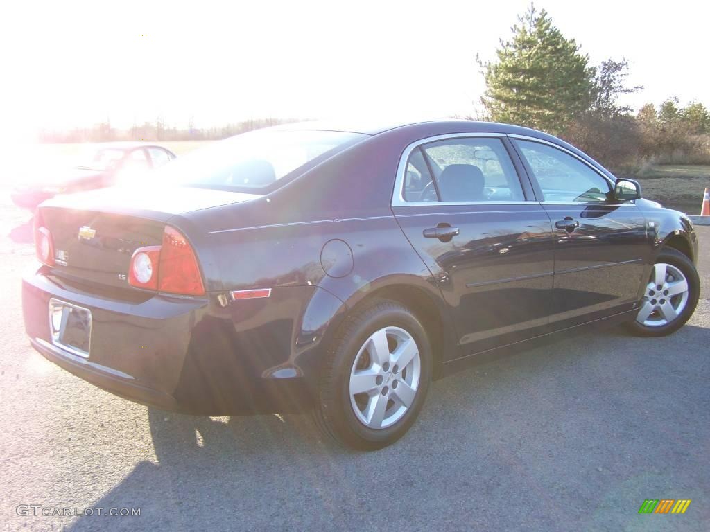 2008 Malibu LS Sedan - Imperial Blue Metallic / Cocoa/Cashmere Beige photo #3