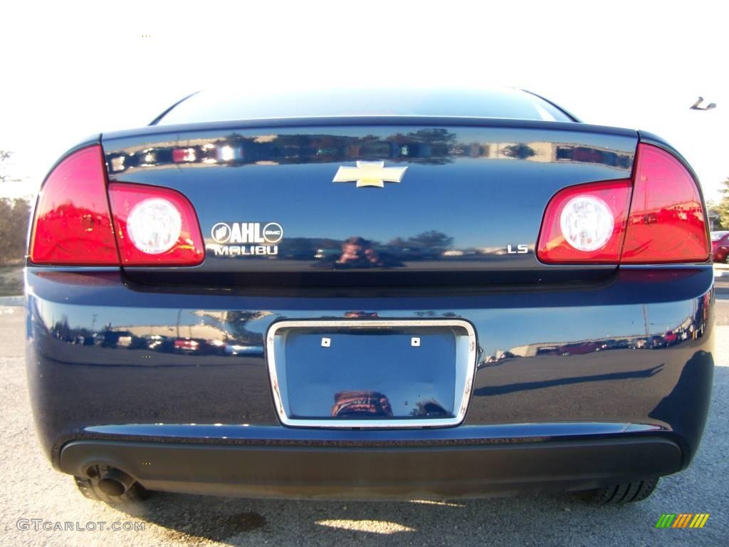 2008 Malibu LS Sedan - Imperial Blue Metallic / Cocoa/Cashmere Beige photo #4