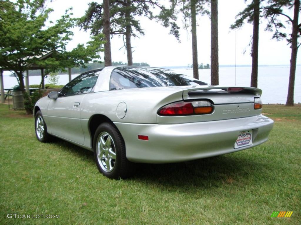 2000 Camaro Coupe - Sebring Silver Metallic / Ebony photo #6