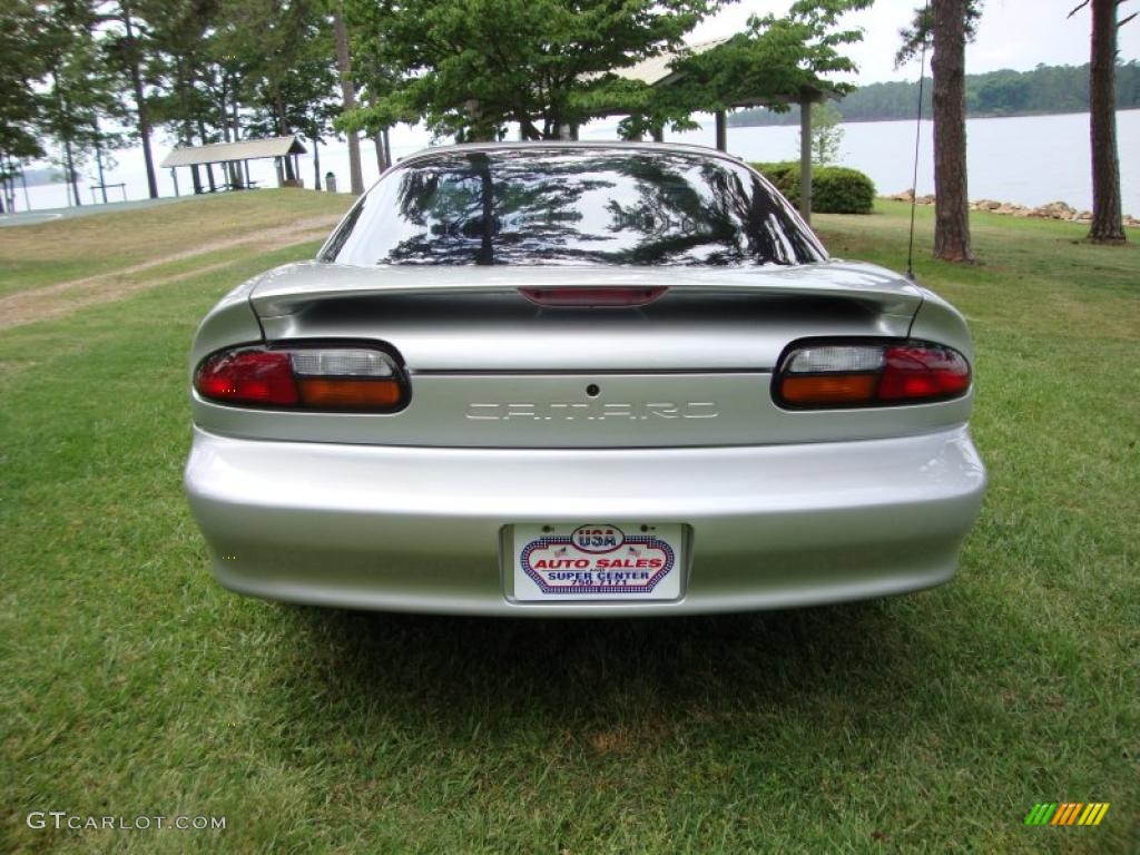 2000 Camaro Coupe - Sebring Silver Metallic / Ebony photo #7