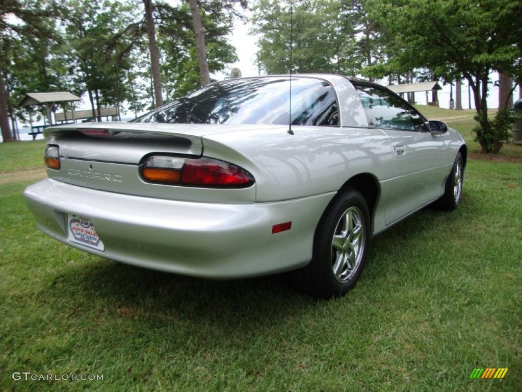 2000 Camaro Coupe - Sebring Silver Metallic / Ebony photo #8