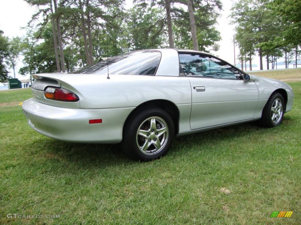 2000 Camaro Coupe - Sebring Silver Metallic / Ebony photo #9