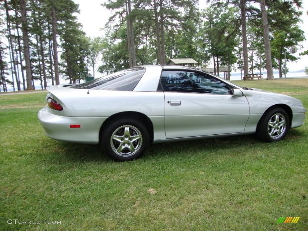 2000 Camaro Coupe - Sebring Silver Metallic / Ebony photo #11