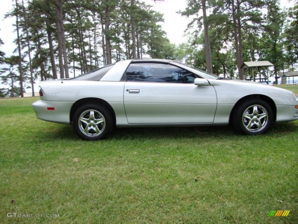 2000 Camaro Coupe - Sebring Silver Metallic / Ebony photo #12