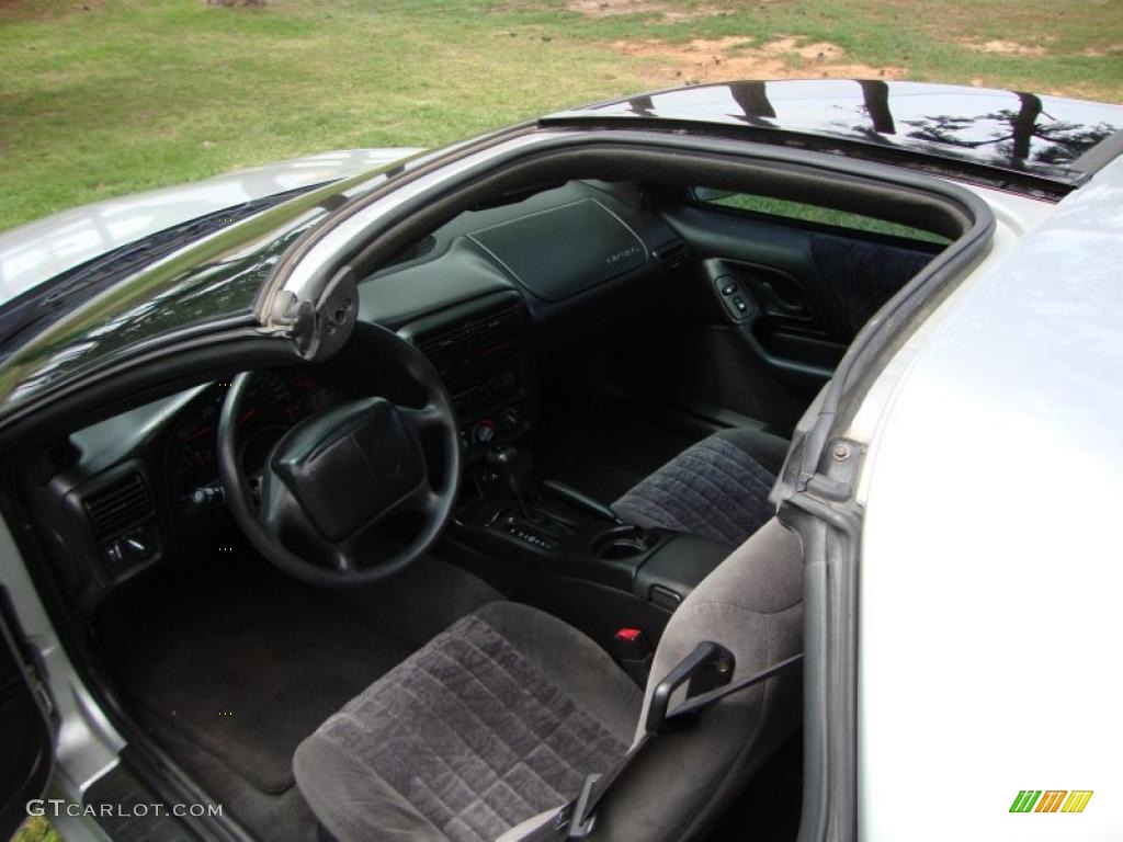 2000 Camaro Coupe - Sebring Silver Metallic / Ebony photo #15