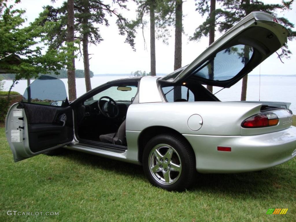 2000 Camaro Coupe - Sebring Silver Metallic / Ebony photo #24