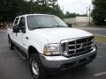 2004 Oxford White Ford F250 Super Duty Lariat Crew Cab 4x4  photo #1