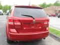 2010 Inferno Red Crystal Pearl Coat Dodge Journey SXT  photo #5