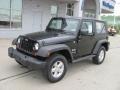 2007 Black Jeep Wrangler X 4x4  photo #2