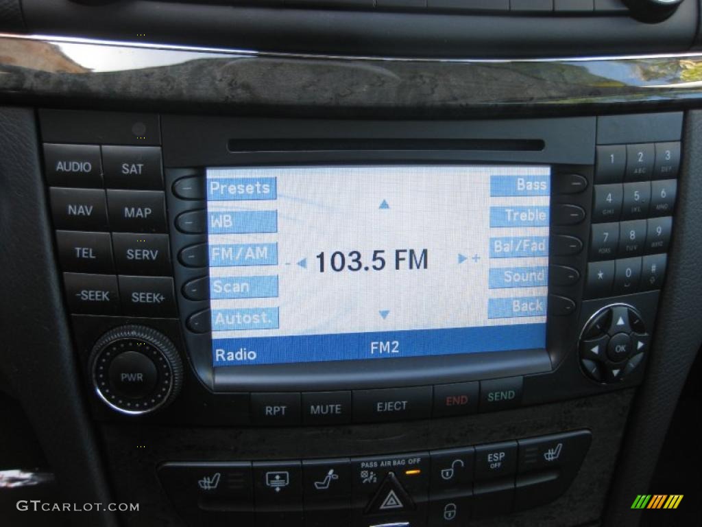 2008 E 350 Sedan - Flint Grey Metallic / Black photo #11