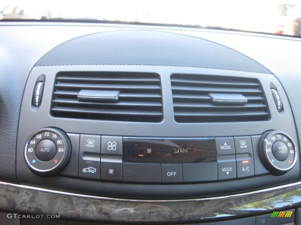 2008 E 350 Sedan - Flint Grey Metallic / Black photo #13