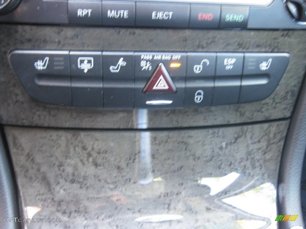 2008 E 350 Sedan - Flint Grey Metallic / Black photo #14