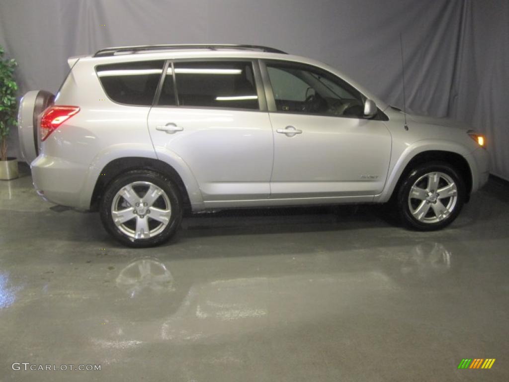 2007 RAV4 Sport 4WD - Classic Silver Metallic / Black photo #4