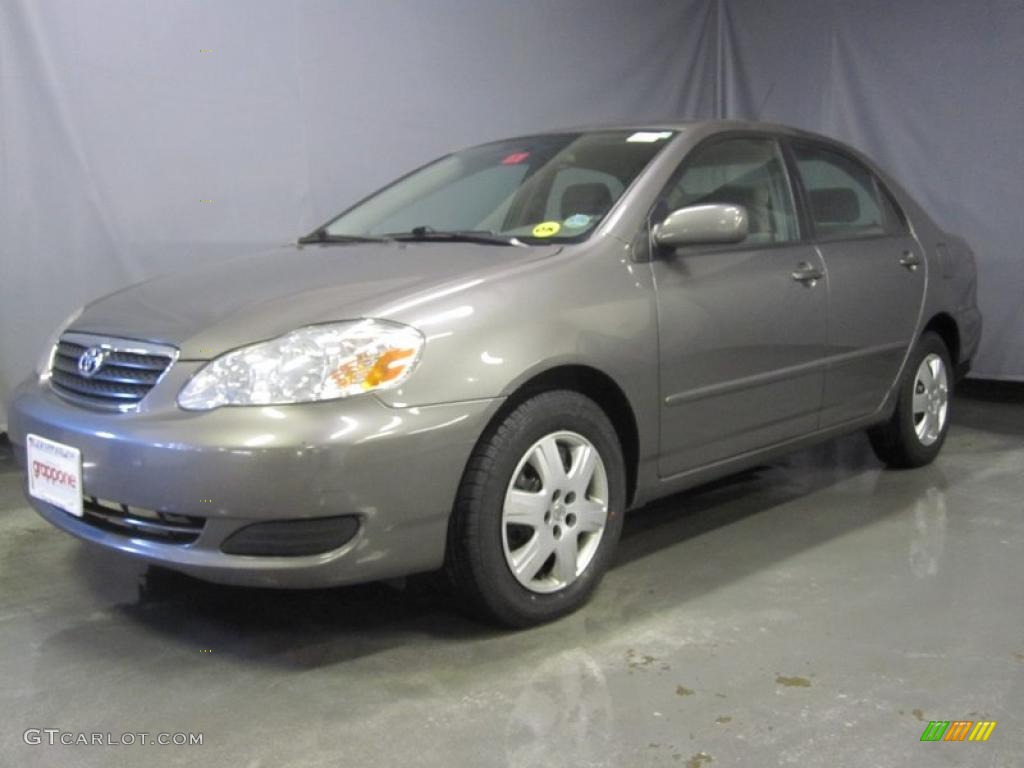 Phantom Gray Pearl Toyota Corolla