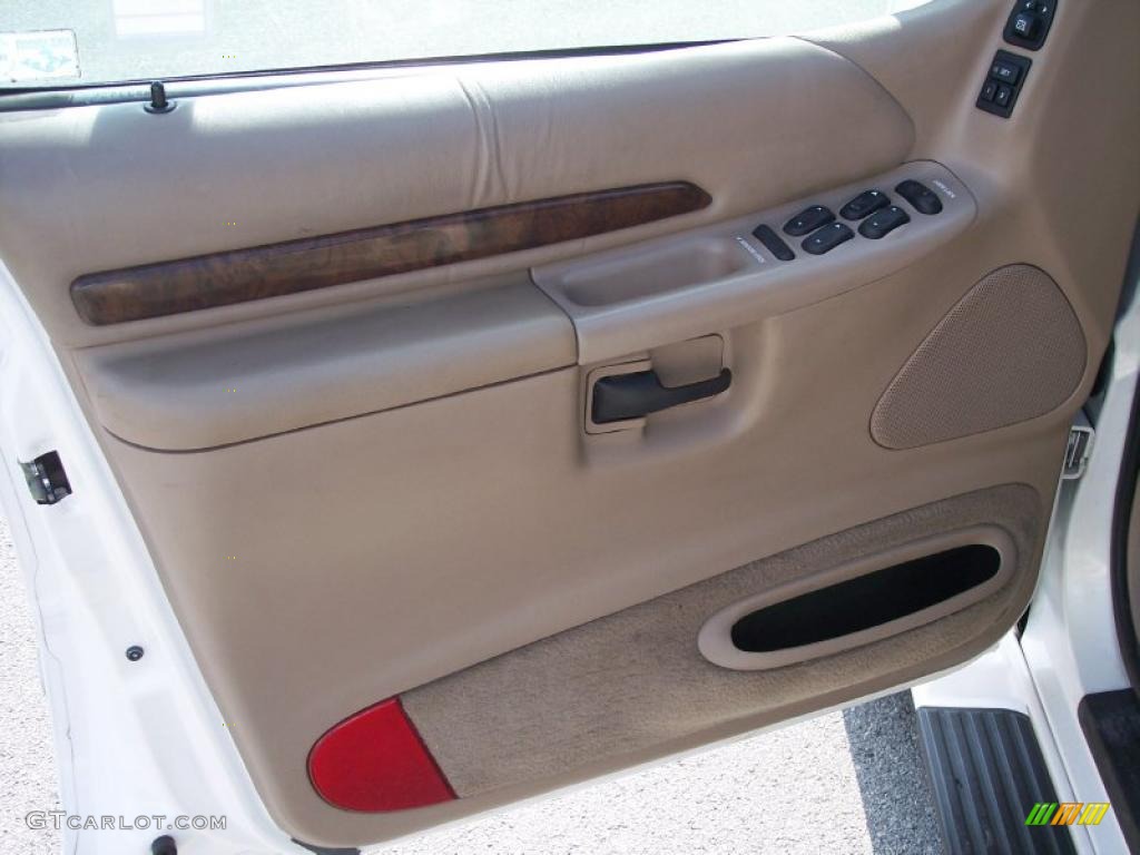 2000 Ford Explorer Limited Medium Prairie Tan Door Panel Photo #29945331