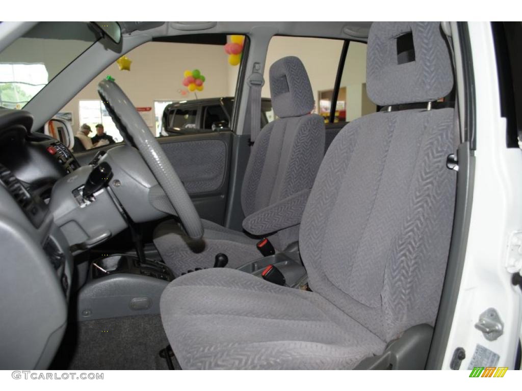 2001 Grand Vitara JLX 4x4 - Polar White / Gray photo #16