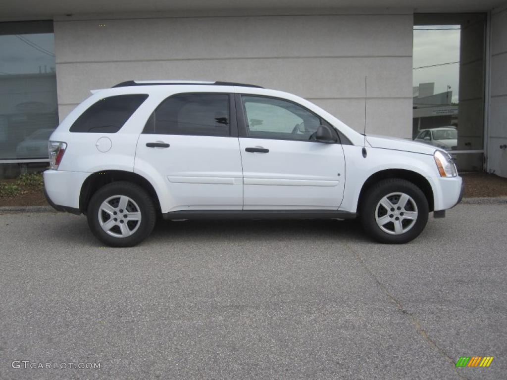 2006 Equinox LS AWD - Summit White / Light Gray photo #2