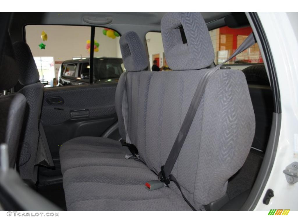 2001 Grand Vitara JLX 4x4 - Polar White / Gray photo #18