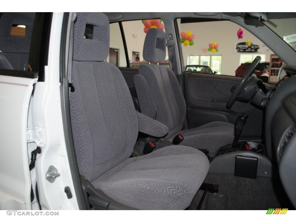 2001 Grand Vitara JLX 4x4 - Polar White / Gray photo #21