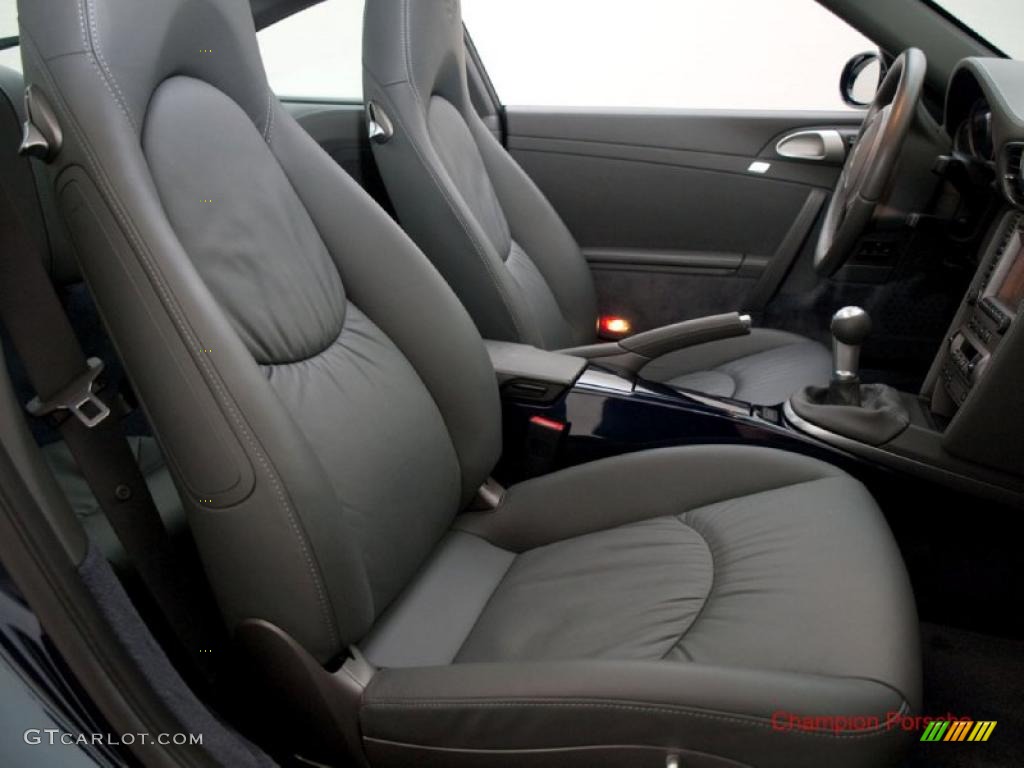 2007 911 Turbo Coupe - Midnight Blue Metallic / Black Full Leather photo #13