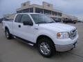 2008 Oxford White Ford F150 XLT SuperCab 4x4  photo #1