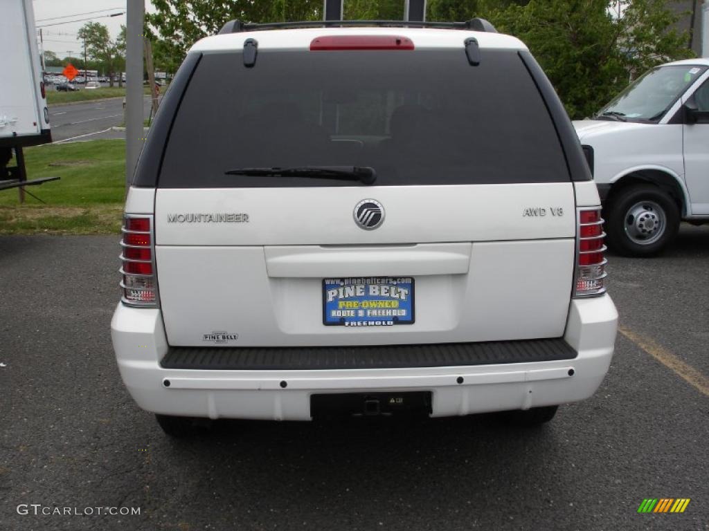 2002 Mountaineer AWD - White Pearlescent Metallic / Medium Dark Parchment photo #5