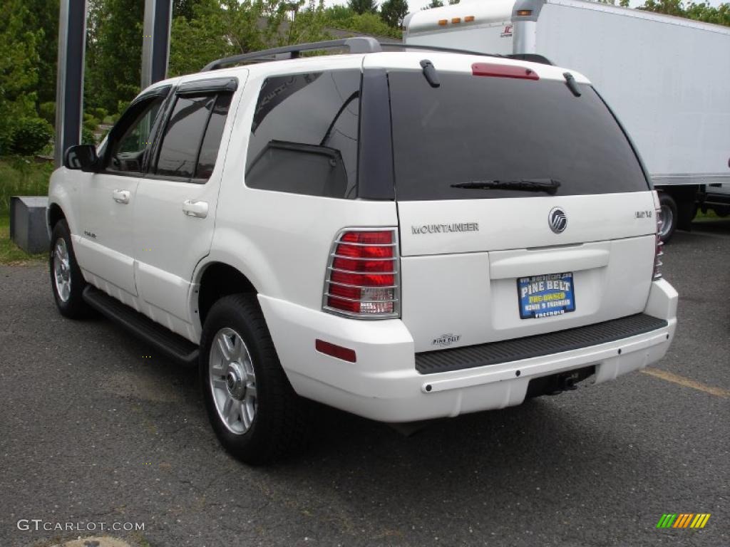 2002 Mountaineer AWD - White Pearlescent Metallic / Medium Dark Parchment photo #6