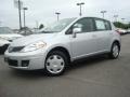 2009 Brillant Silver Nissan Versa 1.8 S Hatchback  photo #2