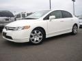 Taffeta White - Civic LX Sedan Photo No. 2