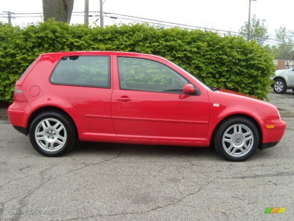 2000 GTI GLX VR6 - Flash Red / Black photo #6