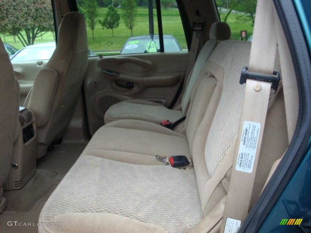 1997 Expedition XLT 4x4 - Pacific Green Metallic / Medium Prairie Tan photo #9