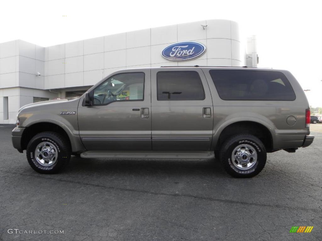 2005 Excursion Limited 4X4 - Mineral Grey Metallic / Medium Pebble photo #5