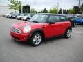 2010 Chili Red Mini Cooper Hardtop  photo #1