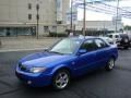 2003 Laser Blue Mica Mazda Protege DX  photo #1