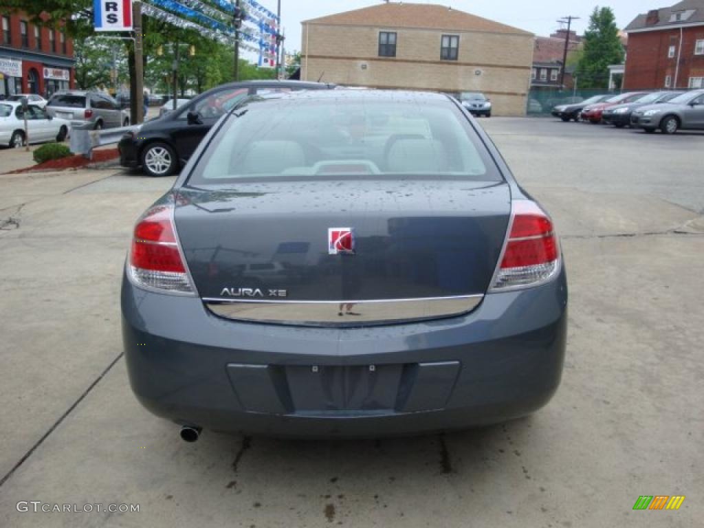 2009 Aura XE - Carbon Flash Metallic / Gray photo #3